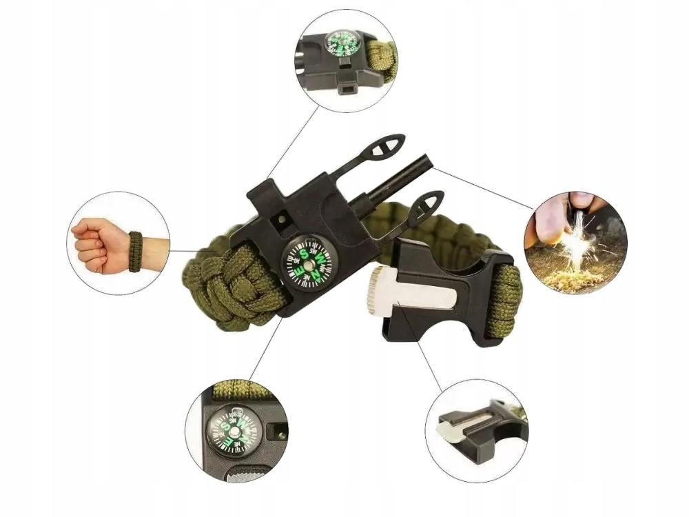 Compass Bracelet Green (500) Gab_A