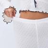European and American Fashion High-end Long-sleeved Trousers, Exquisite Pajama Sets, Knitted and Comfortable Loungewear