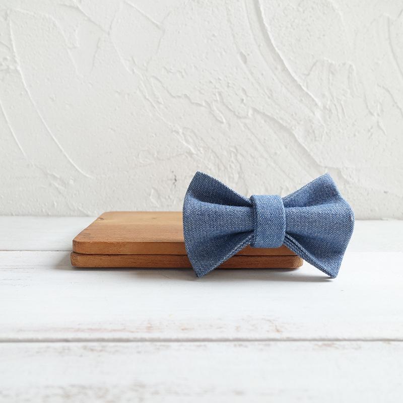 Fashionable Denim Cat Collar – Laser Engraved Option Available (Model: UCC-035T)
