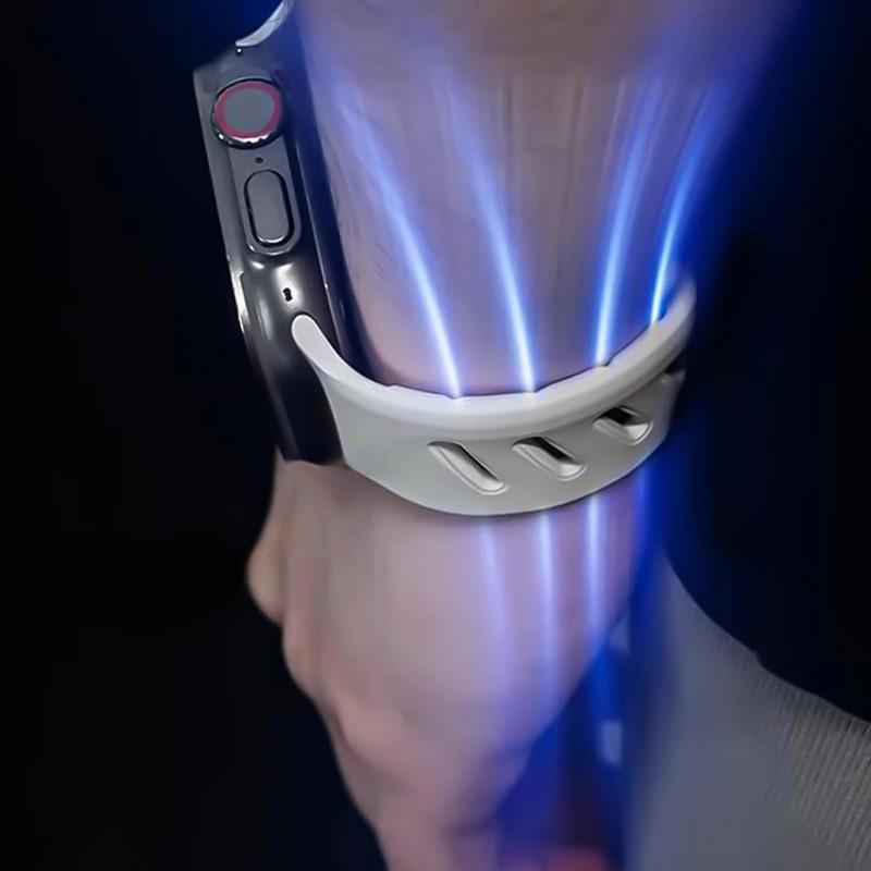 Dvoubarevný sportovní řemínek pro Apple Watch Ultra 3/2/1 49mm 41 42 45 44 46mm prodyšný silikonový pásek pro Iwatch řadu 11 10 9 8 7 SE