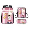 Cartoon Anime Shoulder Bag Pencil Case School Backpack For Children