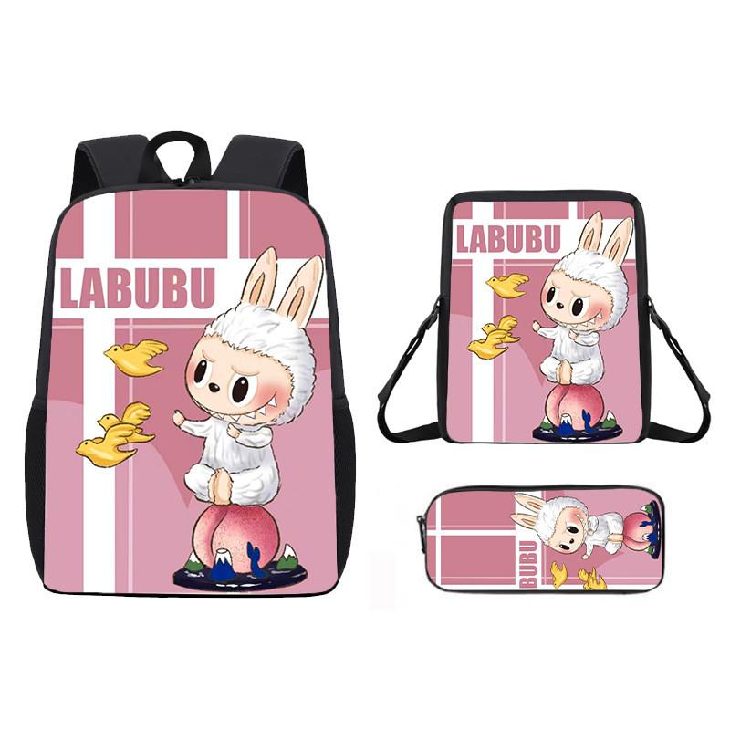 Anime Shoulder Cartoon Bag Pencil Case School Backpack For Children