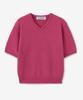 BLOND9 Boucle Short Sleeve V-Neck Knit ( 5 Colors )