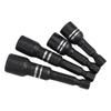 4Pcs Magnetic Socket Nut Driver Drill Bit Set Hexagonal Handle Tool Accessories Hexagonal Socket Hand Tools