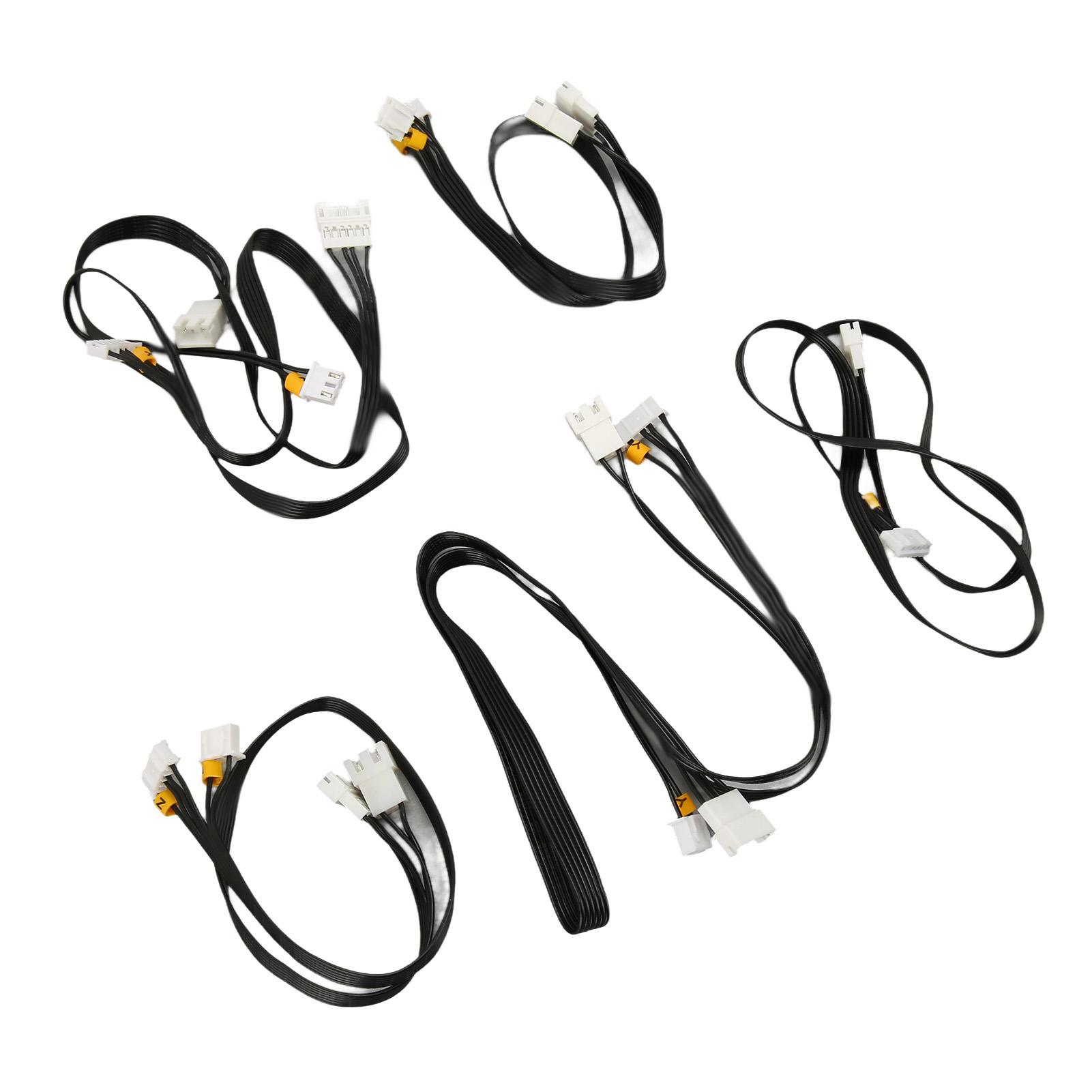 

5Pcs Limit Switch Extension Cable X Y Z E Axle PVC Plug and Play Stepper Motor Extension Lines for Ender 5 3D Printer