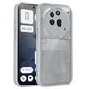 Nothing Phone 3A Pro Case Air Cushion Shockproof Silicone Bumper Clear Matte Back Cover Hard Phone Case for Nothing Phone 3A Pro