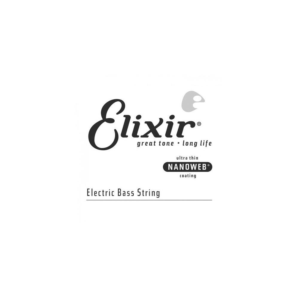 

Elixir NANOWEB Nickel Long Scale Single Bass Strings .105L #15405