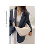 2025 Autumn Solid Color Lightweight Women's Oxford Crossbody Backpack - Large Capacity Zipper Shoulder Bag