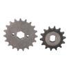 428 Motor Sprocket Set Steel 19T Front Engine Sprocket 14T H Hole Rear Chain Sprocket for 125cc 15cc 200cc 250cc Dirt