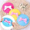 Reusable Drinkware Parts Anti-Dust Tea Coffee Cup Cover Sealed Silicone Bowknot Lace Cup Lid