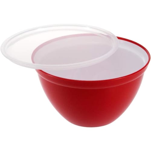 CASUAL PRODUCT Easy-to-Use Bowl with Lid, 18cm Round, for Cooking and Dishware, Cook and Serve Directly At the Table, Microwave-Safe, 180mm, Dishwashe