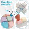 6Pcs Colorful Keyboard Fidget Toy Portable Keyboard Clicker Toy Funny Keypad Fidget Keychain Decompression Plaything for Adult