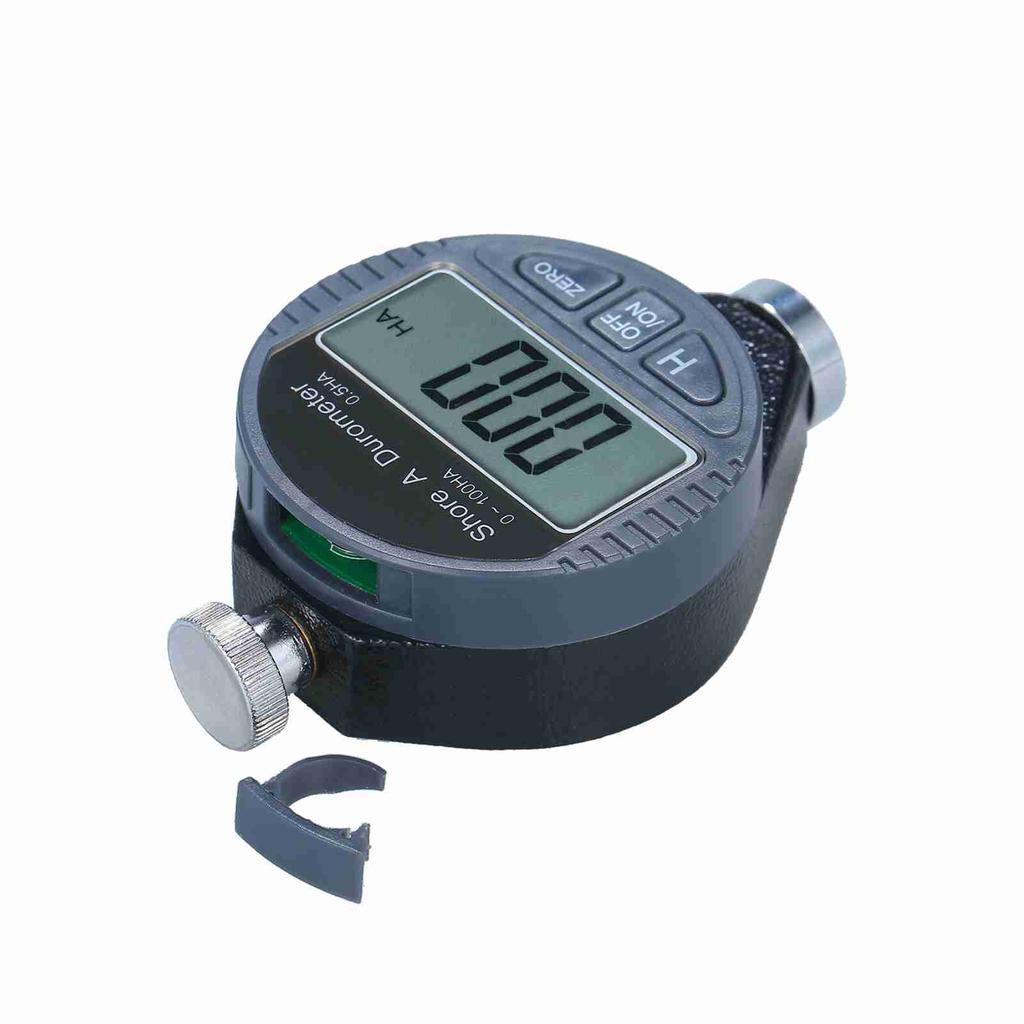 Portable 0 100HD Shore D Hardness Tester Meter Digital Durometer Scale for Rubber Tire Plastic Flooring with Large LCD