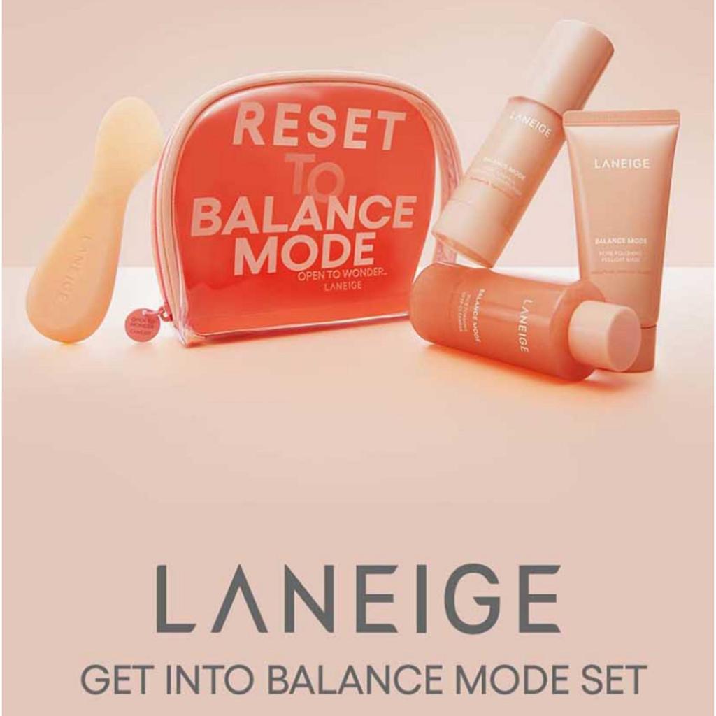 LANEIGE Get Into Balance Mode 3-Piece Set(Cleanser 80ml + Moisturizer 30ml + Mask 30ml)
