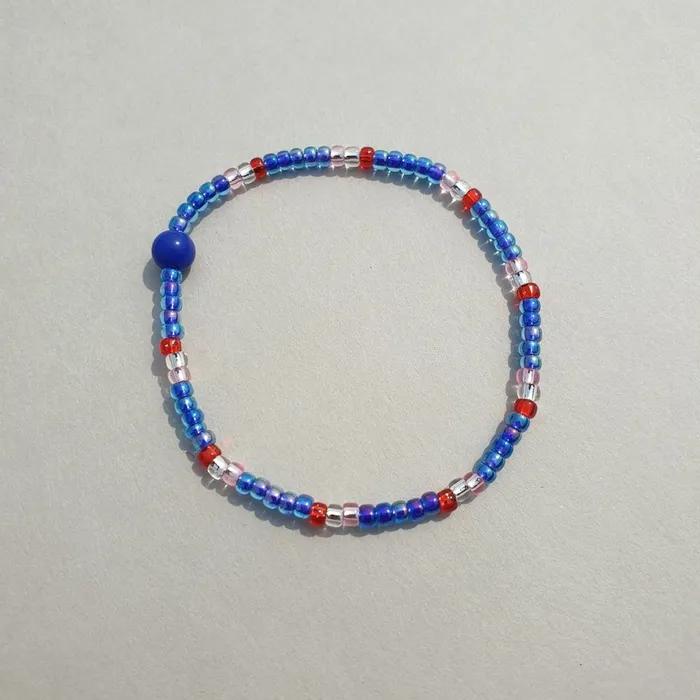 Bonbo Color Mix Layered Bead Bracelet 7 Colors