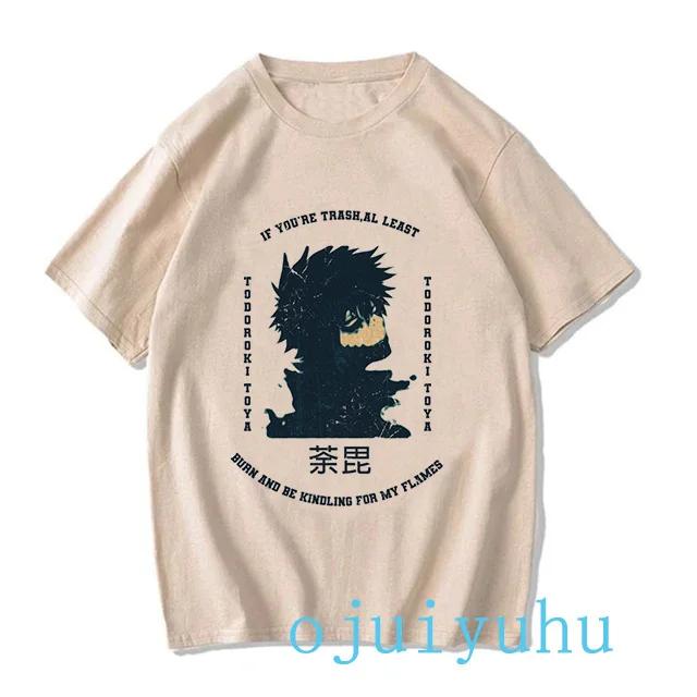 My Hero Academia Szie T Shirt UnisexWomen Todoroki Tshirt Boku No Hero Academia Graphic Tops Anime Bakugou Himiko Toga Tshirt