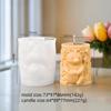 3D Cute Squirrel Aromatherapy Candle Mold DIY Creative Simulation Koala Relief Cylinder Resin Mold Cement Gypsum Home Decoration