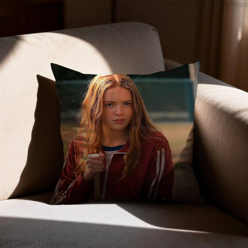 Sadie Sink Stranger Pillowcase Casual Style Decoration Suitable for Home Decoration Excluding Pillow Core