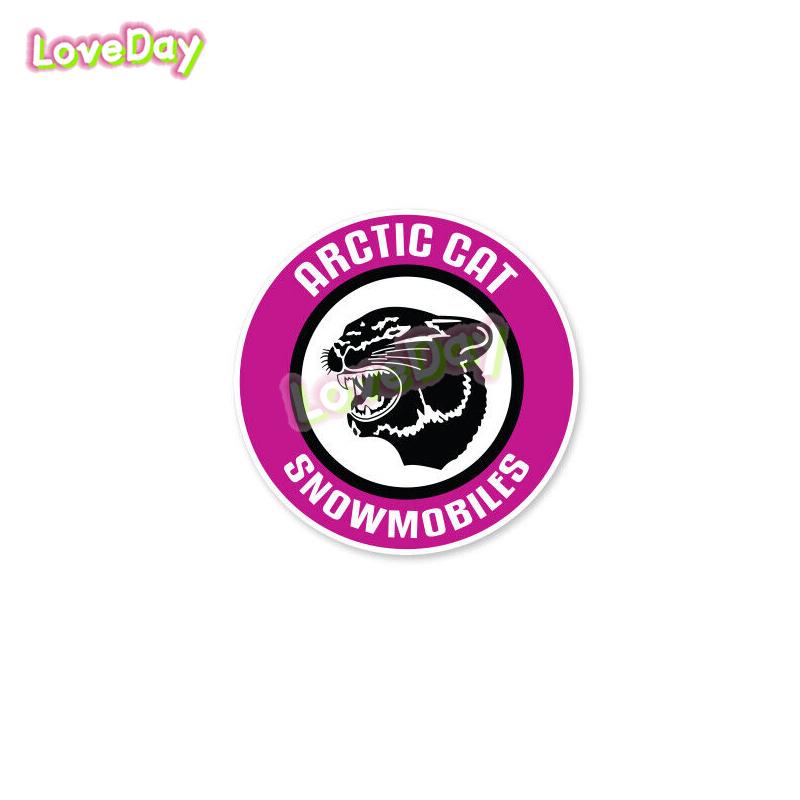 Arctic Cat Logo Aufkleber Bad Kitty Vinyl Autoaufkleber Schneemobil Ski Anhänger Motorrad Aufkleber Sport Racing Zubehör Aufkleber