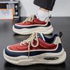 2025 Designer New Men's Breathable Increase Thick Sole Non-slip Fashion Casual Sports Loafers Walking Large Size Men's Shoes