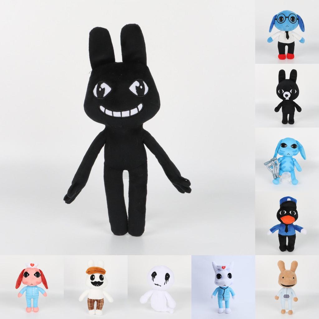 Animal Hospital Plush Toy Set With Soft Pp Cotton Filling For Kids Role Play And Collectors