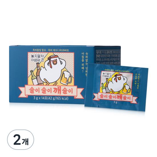 

Mayjun Nutri Hangover Reliever Sul-isul-i Ksessul-i 14p, 42g, 2 units,Korean health food