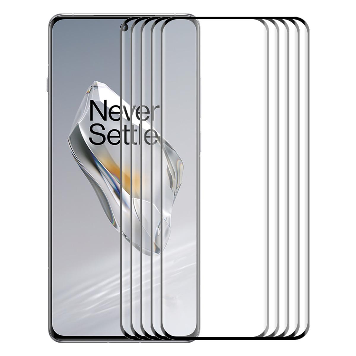 

ENKAY HAT PRINCE 5PCS For OnePlus 12 5G HD Full Screen Protector 3D Curved Tempered Glass Side Glue Film Type A