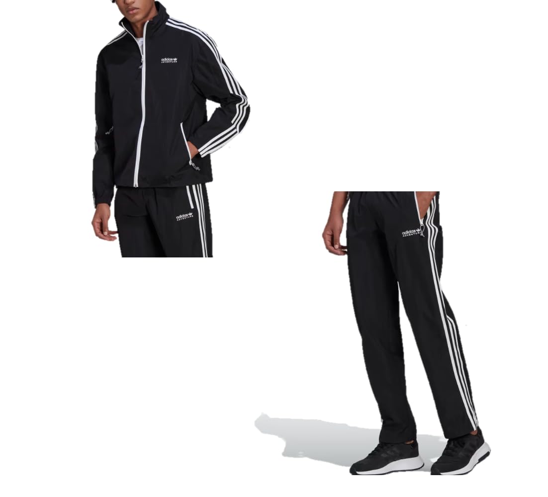 

Спортивный костюм Adidas Originals Adventure HK5026 HK5025 & (Размер Большой) чёрный