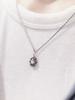 Harang Hr 207N_Grey Moonstone Necklace