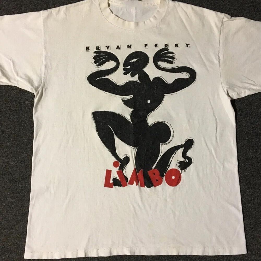 Vtg 80s Bryan Ferry Limbo Faded White All Size S to 5XL Shirt AM324 Unisex T-Shirt S