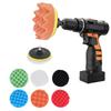 6inch Sponge Polisher Waxing Buffing Disc Pads Wool Polishing Wheel Tool Kit