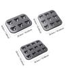 6/9/12 Cavity Cake Mold Non-stick Coating Baking Tray High-quality Muffins Moulds  Cake Making
