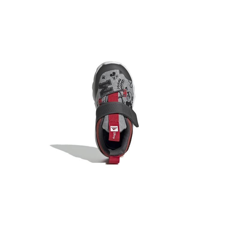 Disney X Adidas Rapida Mickey Mouse Cushioning Slip Resistant Cushioning Slip Resistant Low Top Toddler Shoes Gray EF9730