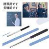 Set of 2 Telescopic Pointer with Mounting for Outdoor Educational Tour Portable Telescopic Poles, Flagpole, 120cm, Clips, Use, Pointer, Guide, Banner,
