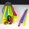 Plastic Spoon Bar Pub Slush Straw Drinking Straw Party Celebration