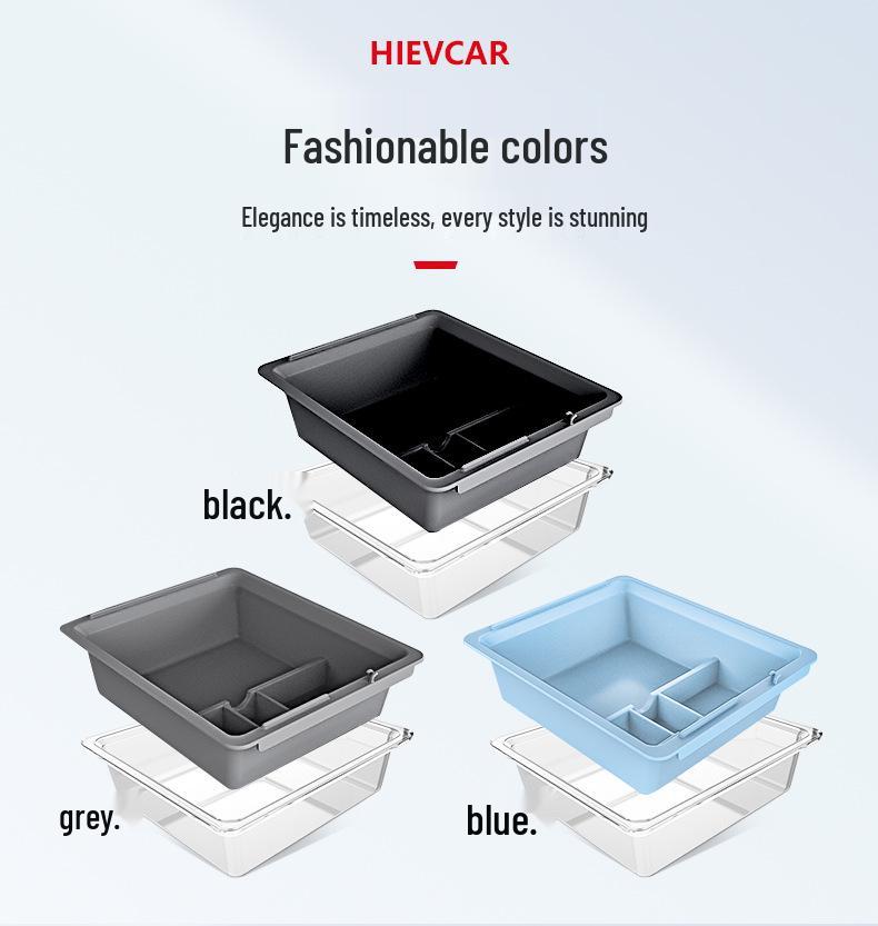 Silikonorganisatör för mittkonsol för Tesla Model 3/Y