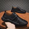 38-48 Men's Classic Fashion Casual Leather Shoes Retro Outdoor Low Cut Men's Leather Shoes Casual Shoes
