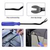 Kit di strumenti per lo smantellamento delle auto, kit di plastica, clip per portiera, pannello di rivestimento, radio, cruscotto, rimozione audio, kit di installazione, kit di leva, riparazione di conversione