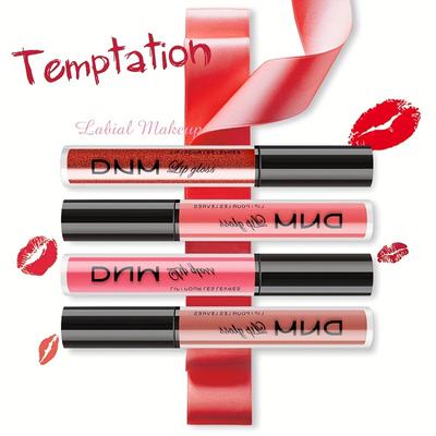 Matte Matte Velvet Non-stick Cup Waterproof and Not Easy To Take Off Makeup 52 Color Lip Gloss Liquid Lipstick Color Lip Glaze