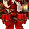 Artificial Christmas Wreath Winter Holiday Home Decorations Red Berry Christmas Wreath For Indoor Outdoor Window Wall Fireplace