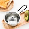 Double Spouts Waterproof Melting Bowl 400ml Double Boiler Insert Durable Butter Melter Pot  Cheese