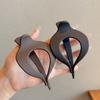 Trendy Matted Duckbill Hair Clip For Women 13cm Large Lazy Style Hair Claw Summer Outdoor Pan Hair Sharkgripper Hair Accessories