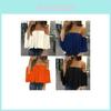 Modische Damen Sommerbluse mit Off-Shoulder-Ausschnitt, langen Ärmeln, lässig, Premium-Qualität