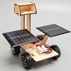 DIY Solar Car Lunar Exploration Vehicle Children's Hand-Assembled Model Diy 3D Wooden Puzzle Science And Education Toys