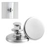 Curtain Magnets Light Blocking Clips Metal Alloy Strong Hold Tiebacks For Indoor Outdoor Window Shower Curtains 25mm