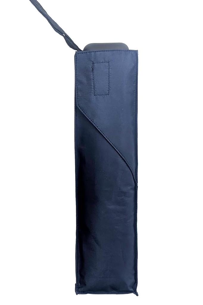Rose Sangyo Long Mini Folding Solid 82650502 Men's Umbrella, 65cm, Umbrella, Color, Navy,