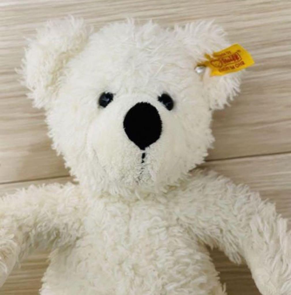 [USED] Steiff Lotte Plush Toy Teddy Bear with Suitcase