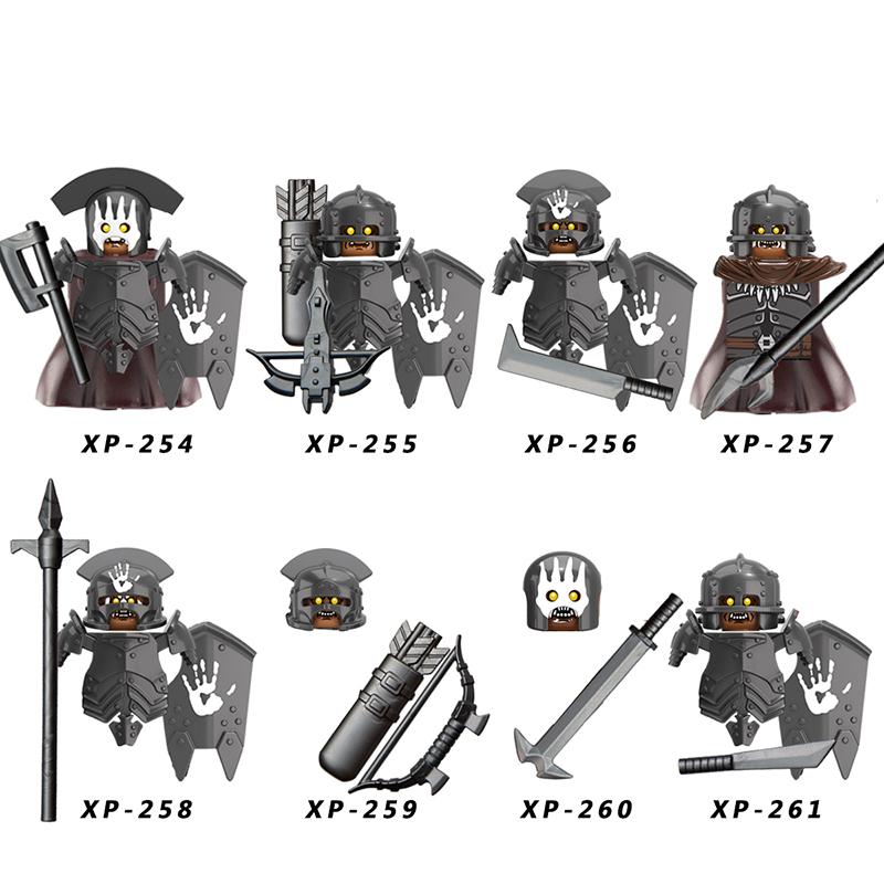 

1PCS Medieval Knights mini Action Figures Building Blocks Bricks Educational Toys for Children Gifts