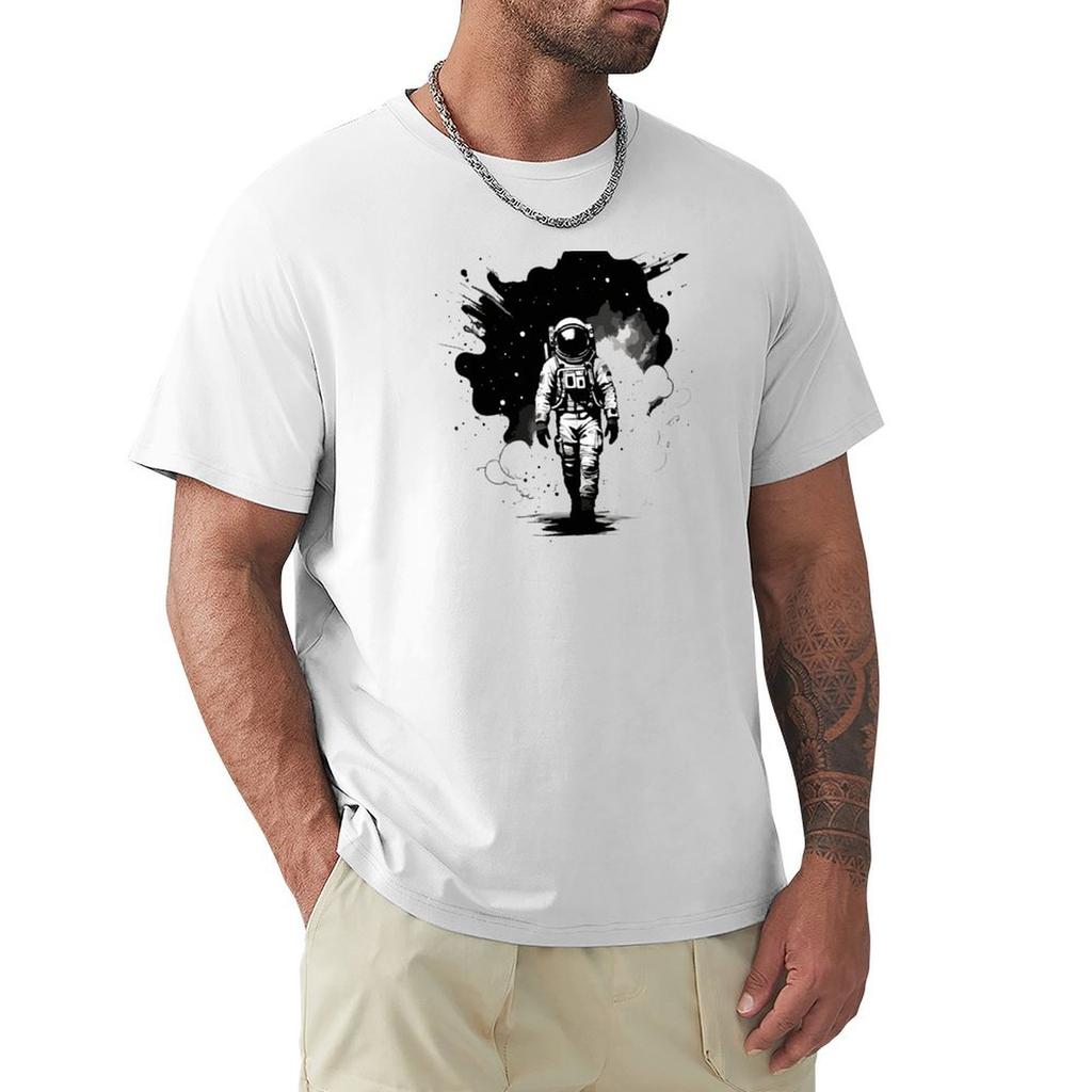 Astronauts Journey TShirt quick drying boys whites Clothing blue lock Short sleeve tee men