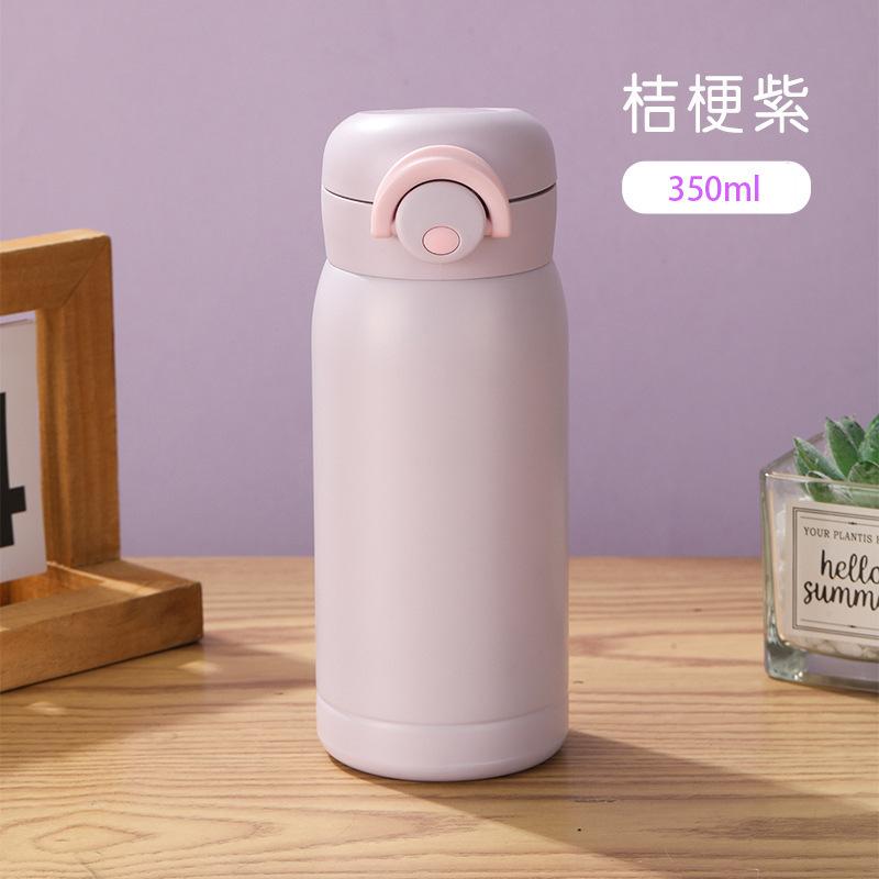 1PCS 220/350ml Mini Thermos Cup Pocket Cup Stainless Steel Thermal Coffee Mug Vacuum Flask Insulated Hot Water Bottle Kids Gift